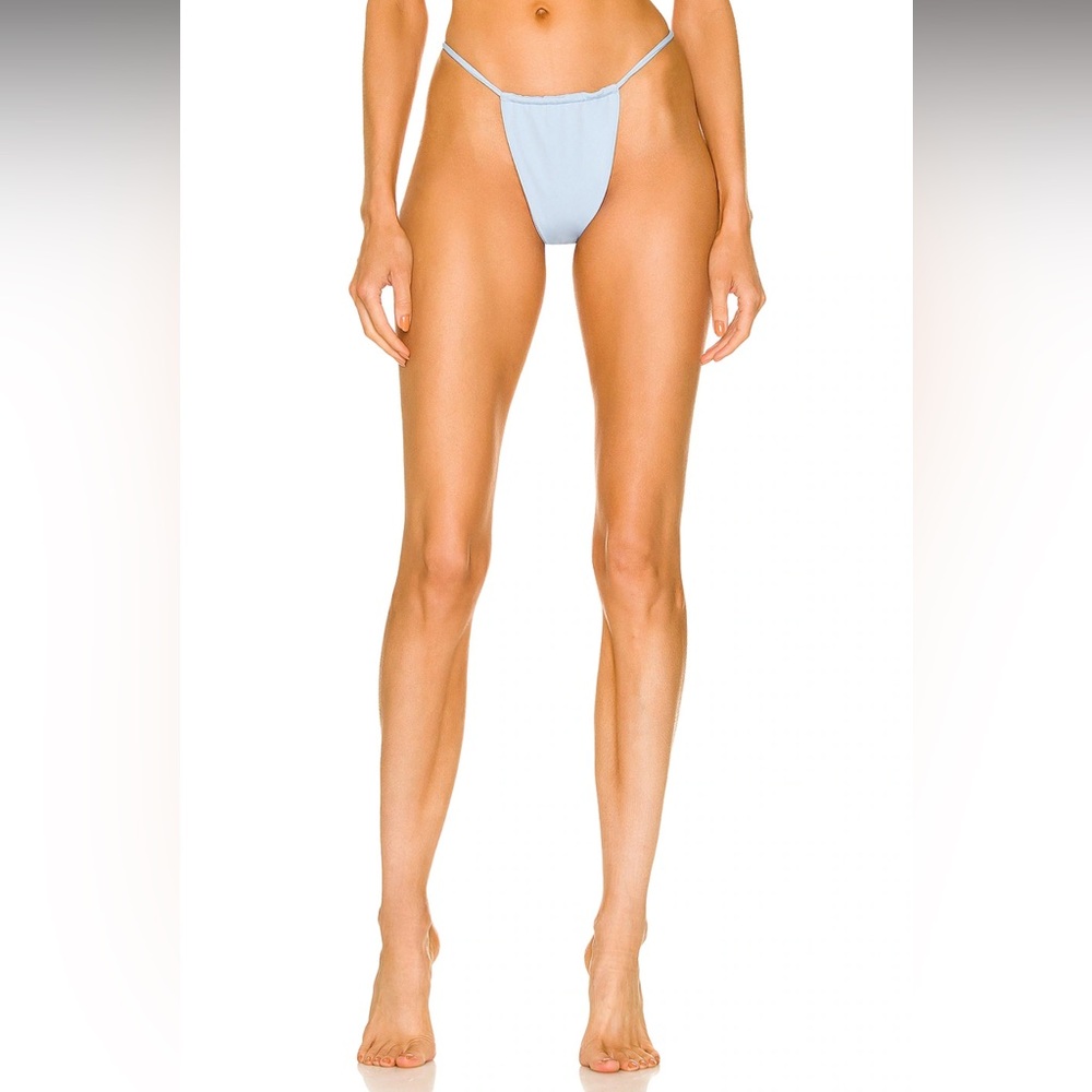 AEXAE Gathered Bikini Bottom